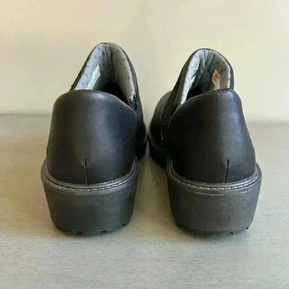 Timberland PRO Women Black Clog 10 Riveter SD+ Slip-On At Work Shoe Leather EUC - Picture 5 of 13